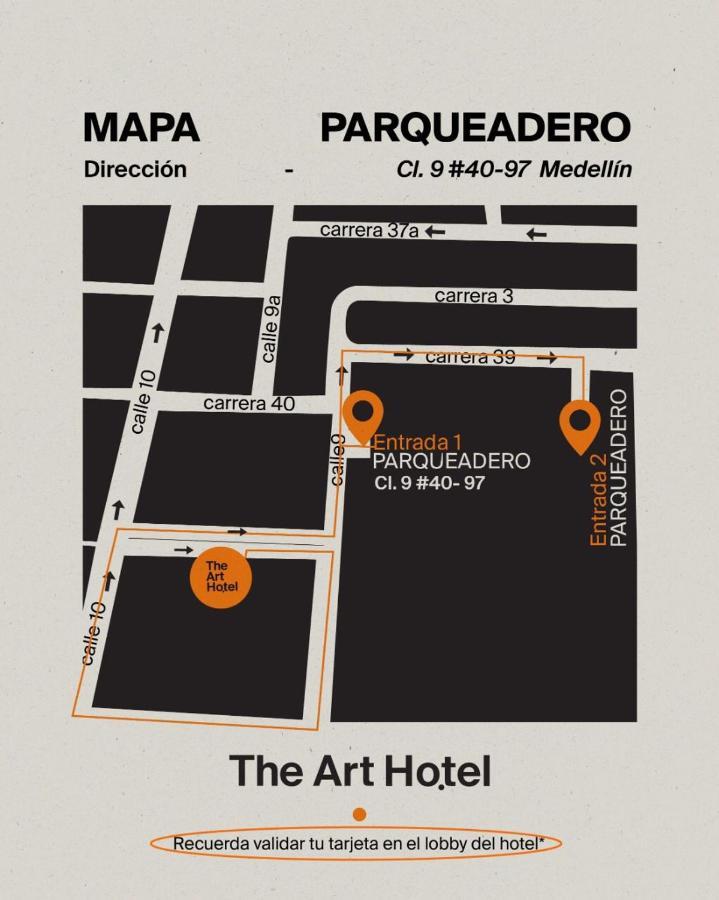 The Art Hotel Medellin Bagian luar foto